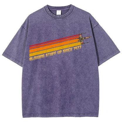 Blowing Stuff Up Since 1977 Vintage Distressed T-shirt