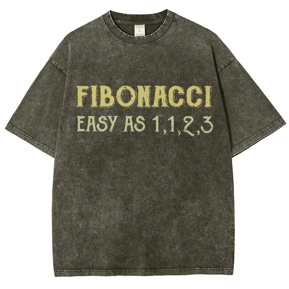 Easy As 1123 Vintage Distressed T-shirt