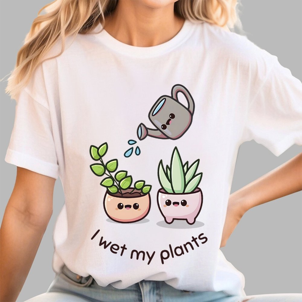 Wet My Plants Unisex Geek T-Shirt