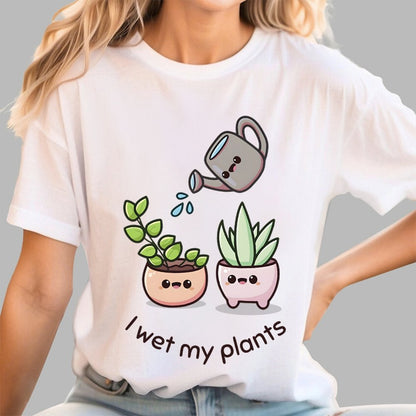 Wet My Plants Unisex Geek T-Shirt