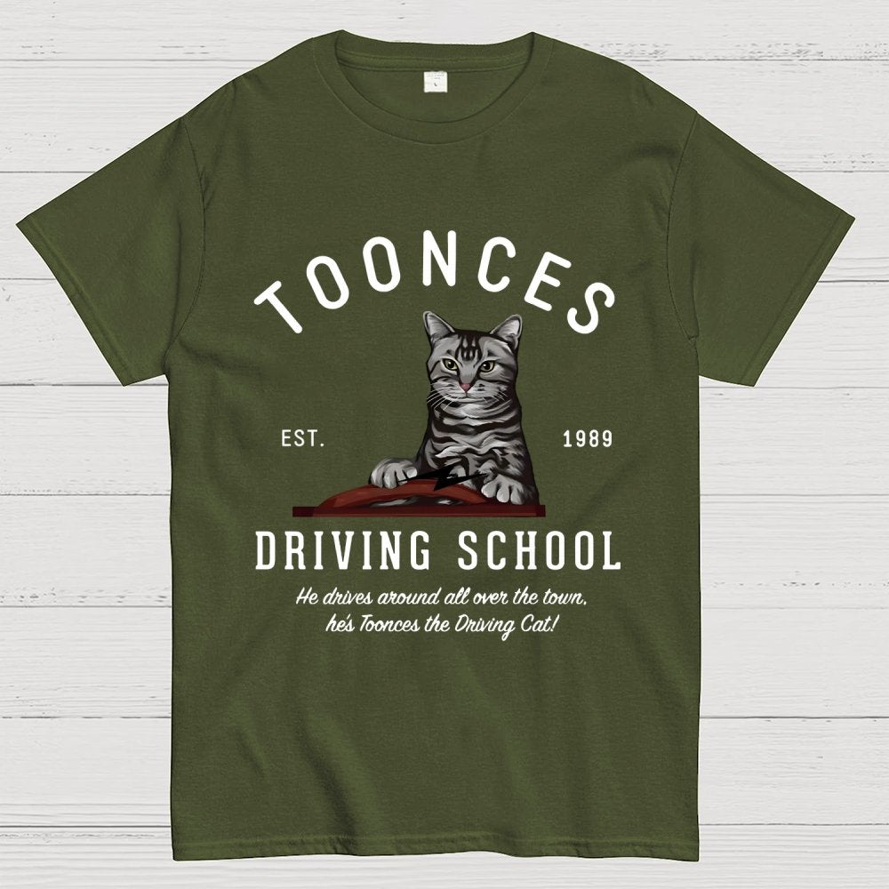 Zoonces Driving School - Est. 1989 Unisex Geek T-Shirt