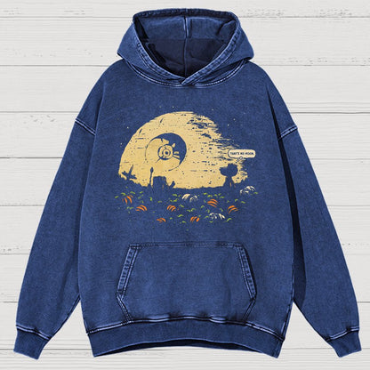 That's No Pumpkin Vintage Distressed Hoodie
