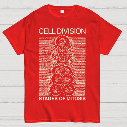 Cell Division- Stages Of Mitosis Geek T-Shirt