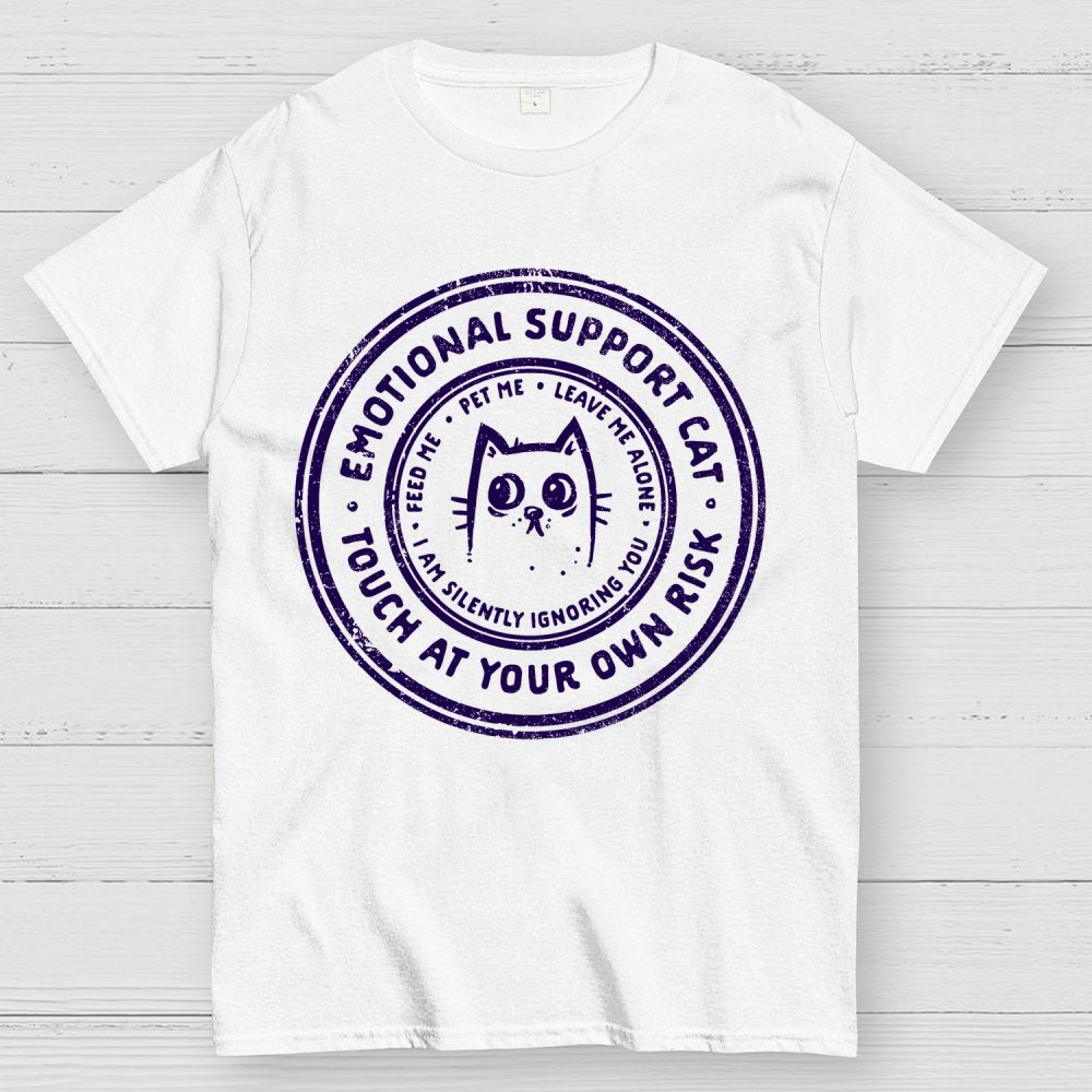 Emotional Support Cat Geek T-Shirt