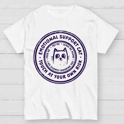 Emotional Support Cat Geek T-Shirt