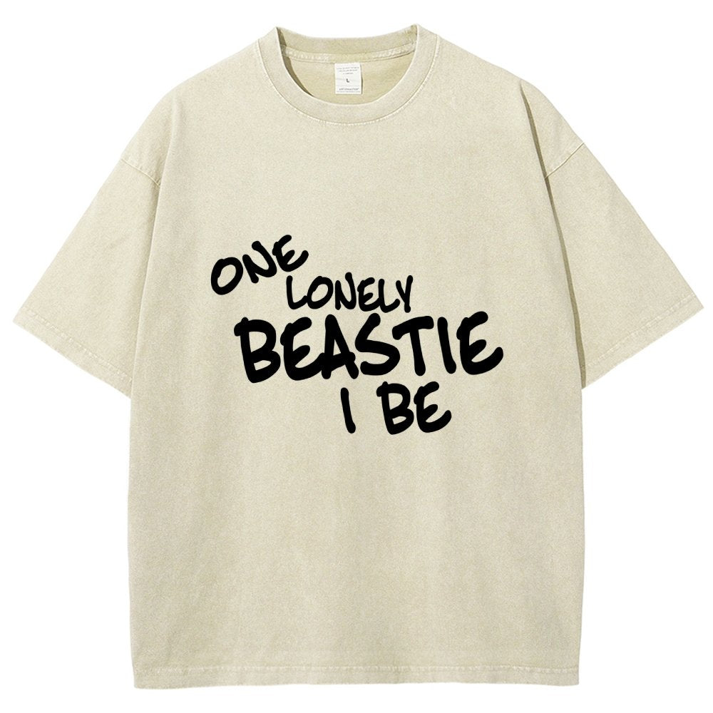 One Lonely Creature I Be Vintage Distressed T-shirt