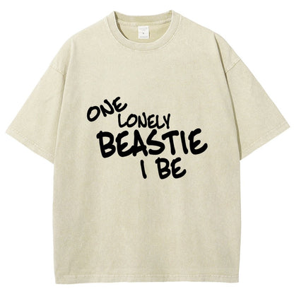One Lonely Creature I Be Vintage Distressed T-shirt