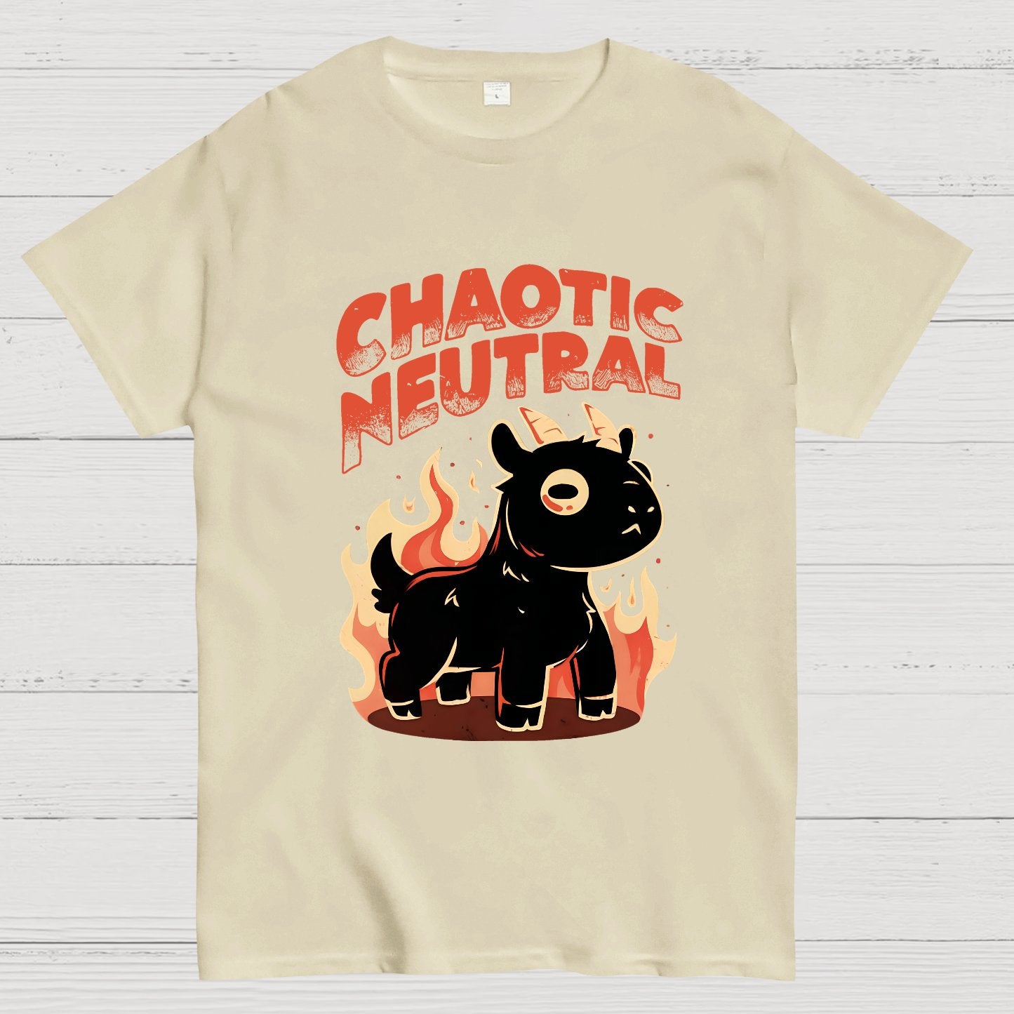Chaotic Neutral Nerdy T-Shirt
