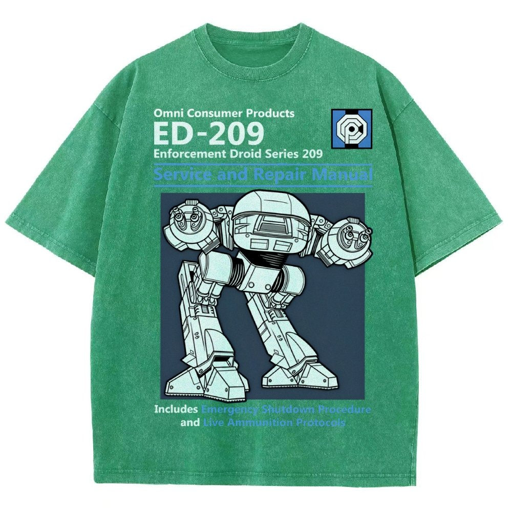 Robotic Unit Service and Repair Manual Vintage Distressed T-shirt