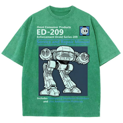 Robotic Unit Service and Repair Manual Vintage Distressed T-shirt