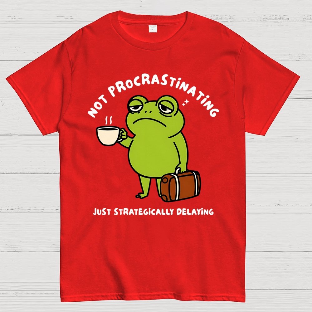 Not Procrastinating Geek T-Shirt