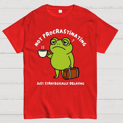Not Procrastinating Geek T-Shirt