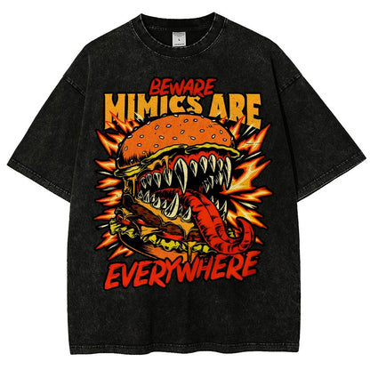 Mimics Are Everywhere Vintage Distressed T-shirt