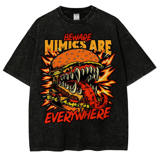 Mimics Are Everywhere Vintage Distressed T-shirt