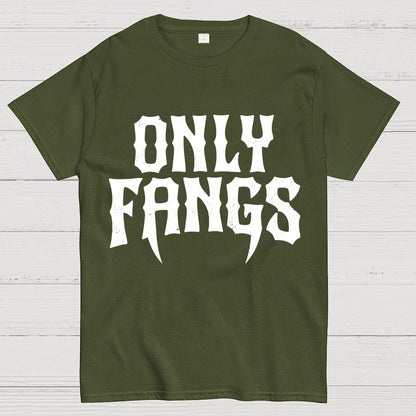 Only Fangs Geek T-Shirt
