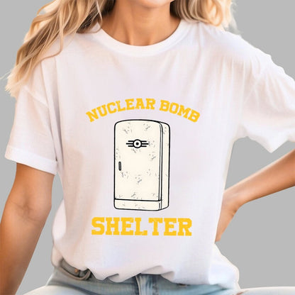 Nuclear Bomb Shelter Geek T-Shirt