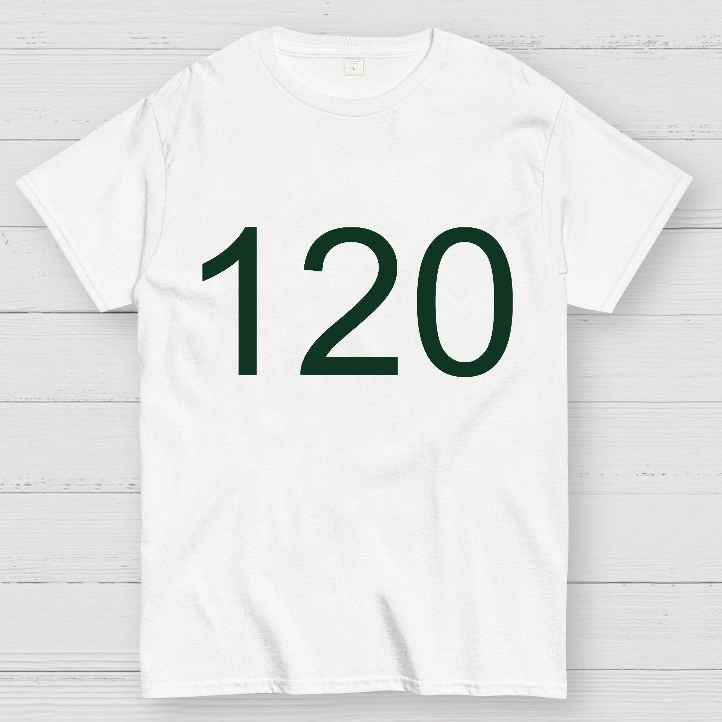 Number 120 Game Movie Geek T-Shirt