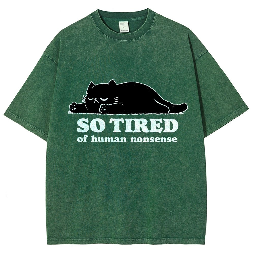 So Tired Vintage Distressed T-shirt