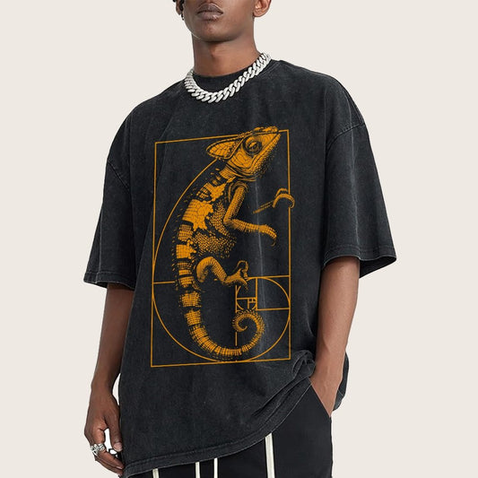 Chameleon Ratio Vintage Distressed T-shirt