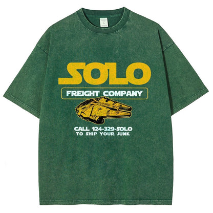 Solo Cargo Co. Vintage Distressed T-shirt