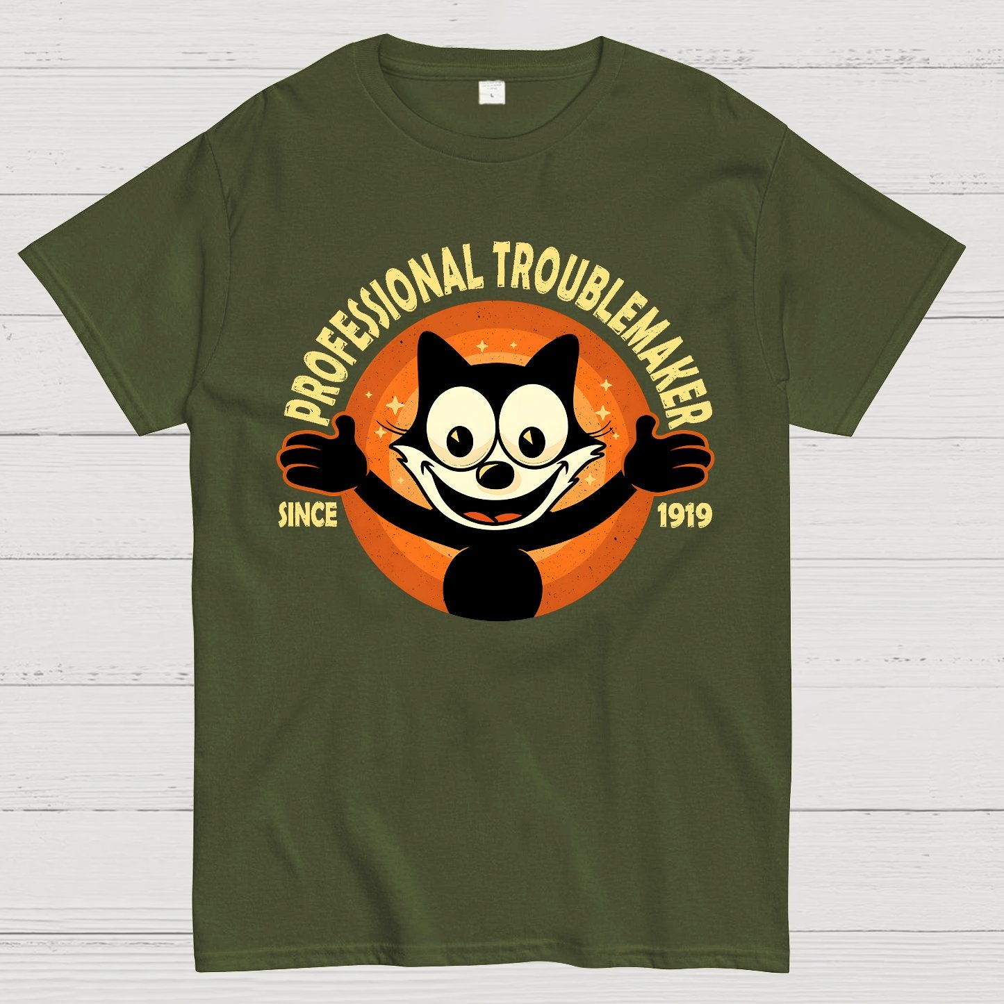 Professional Troublemaker Geek T-Shirt