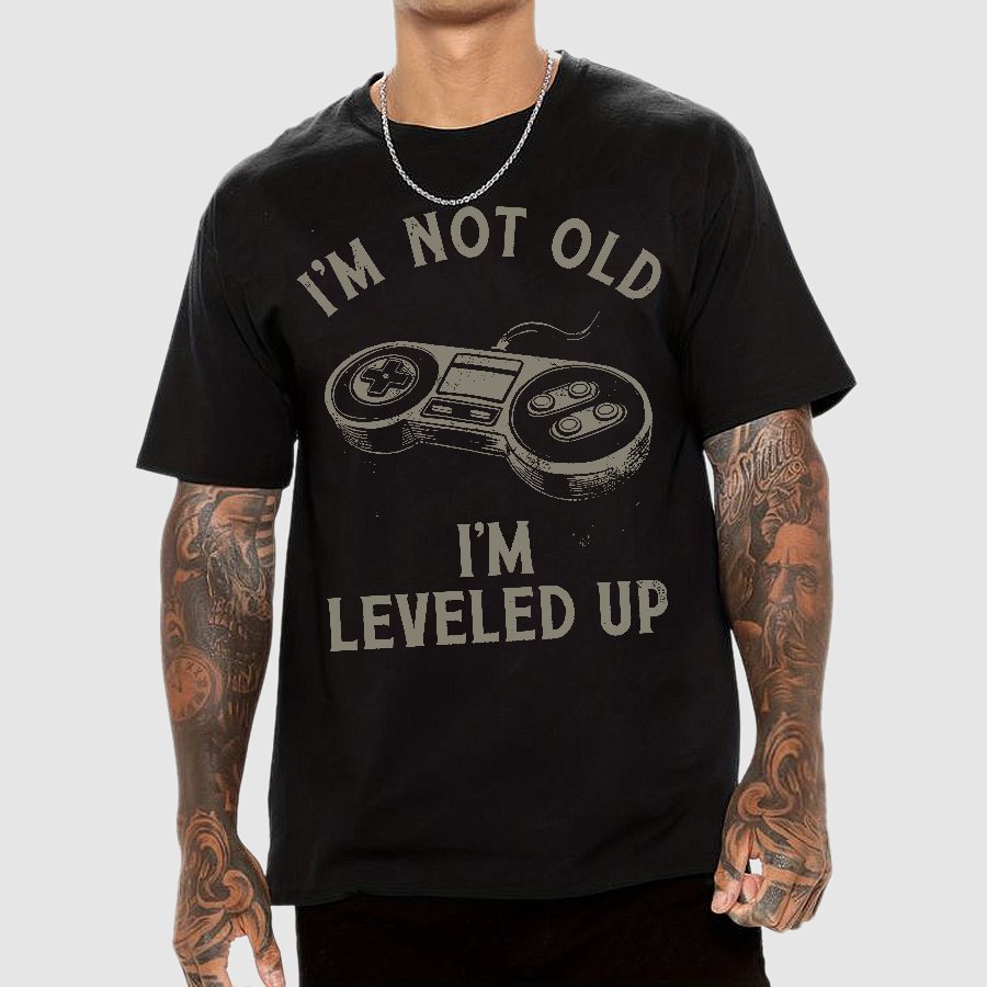 Not Old But Leveled Up Geek T-Shirt