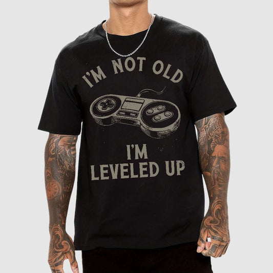 Not Old But Leveled Up Geek T-Shirt