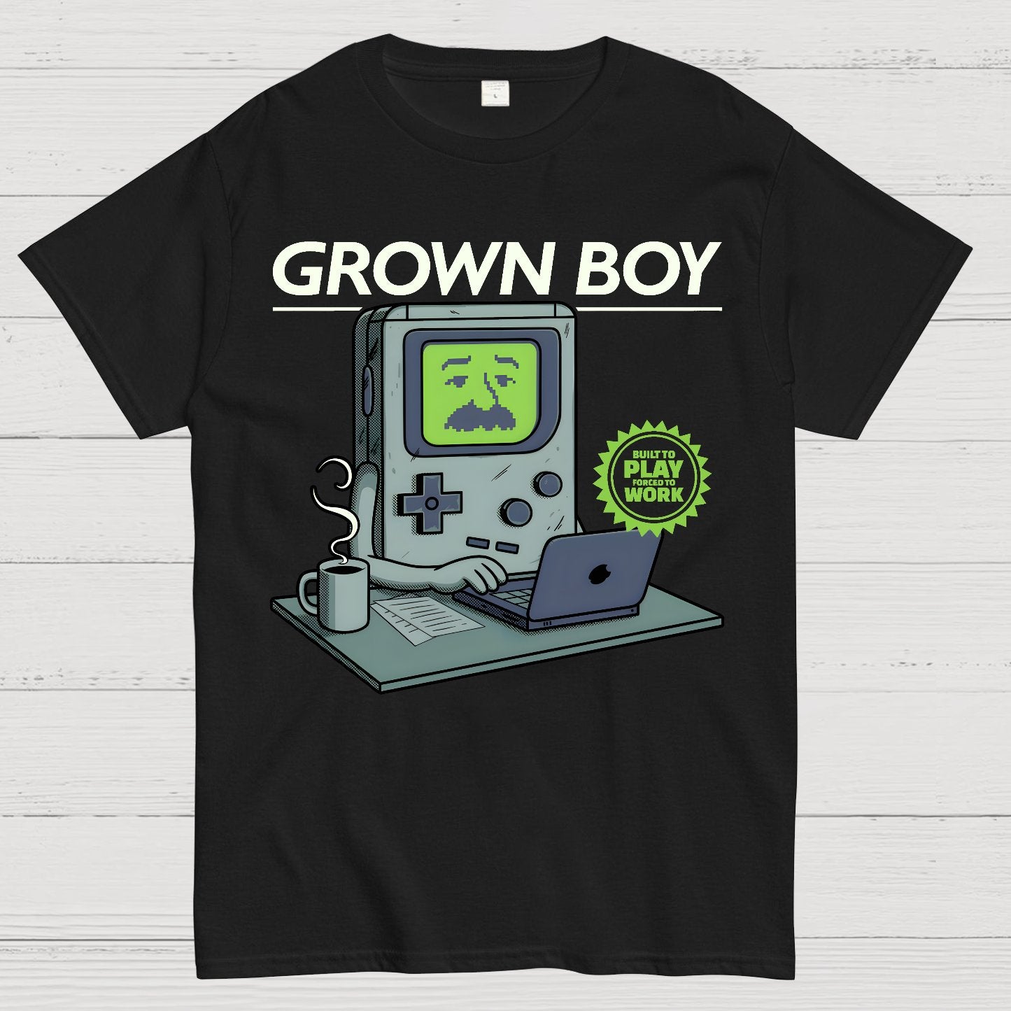 Grown Boy Geek T-Shirt