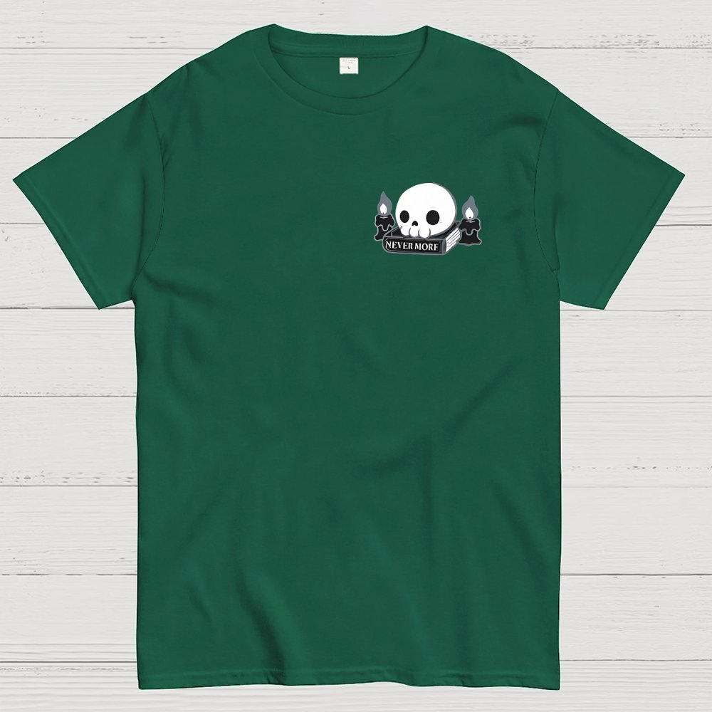 Never More Front And Back Printing Geek T-Shirt