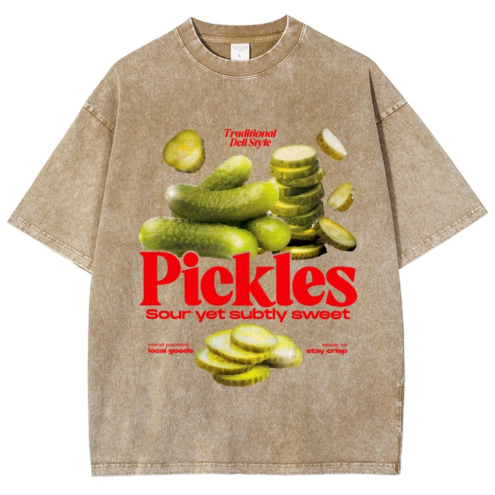 Retro Pickle Commercial Vintage Distressed T-shirt