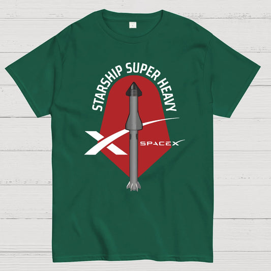 SpaceX Starship Rocket Geek T-Shirt