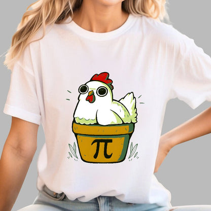 Chicken-Pot-Pie-Math Geek T-Shirt
