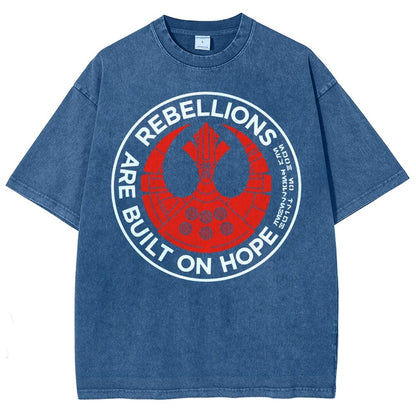 Rebellions Are Built on Dreams Vintage Distressed T-shirt