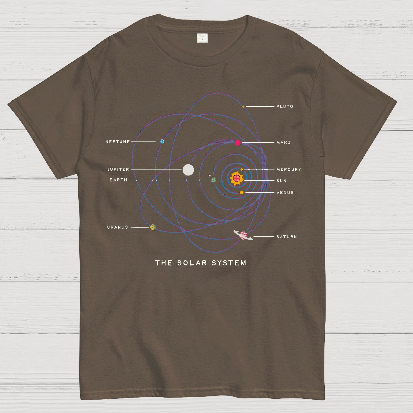 New Solar System Geek T-Shirt