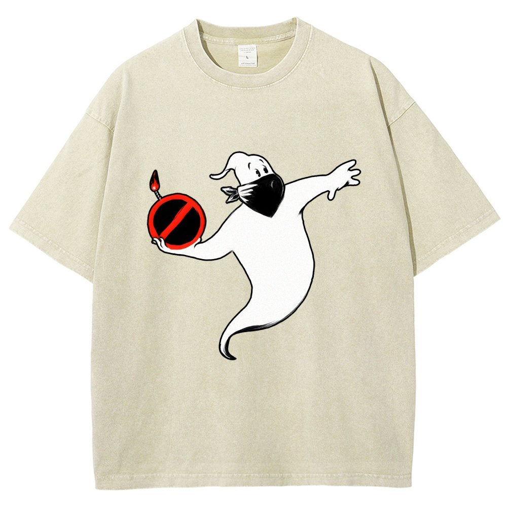 Spooksy Vintage Distressed T-shirt
