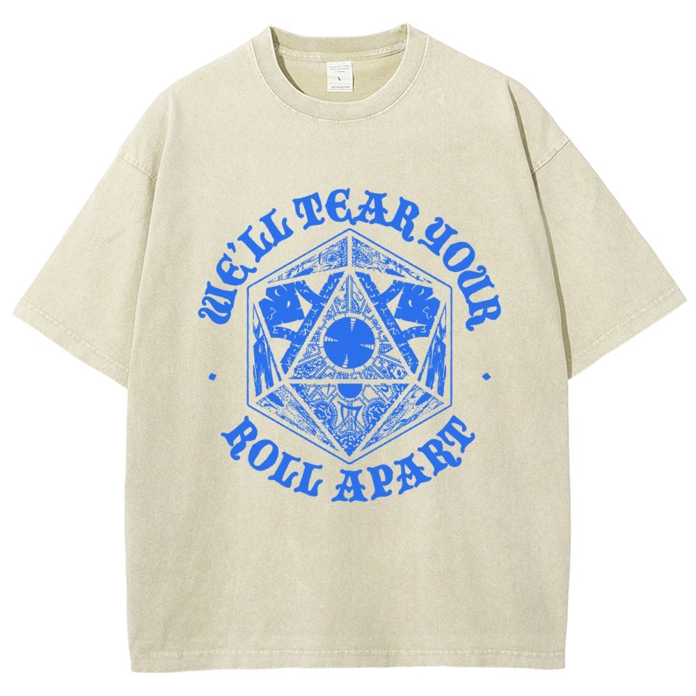 Lament D20 Vintage Distressed T-shirt