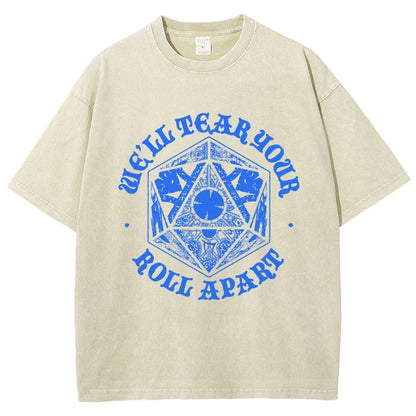 Lament D20 Vintage Distressed T-shirt
