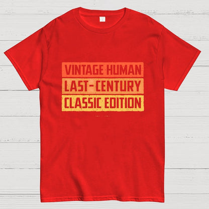 Vintage Human Geek T-Shirt