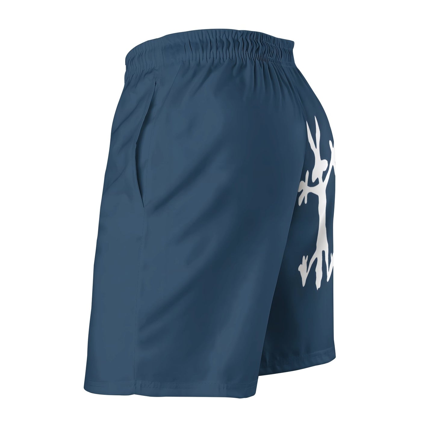 Coyote Splat Hitting Funny Cartoon Print Geek Shorts