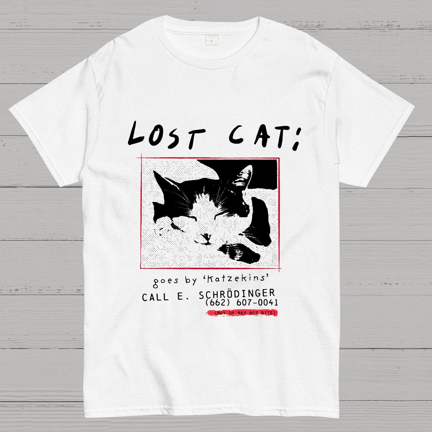 Schrödinger's Lost Cat Geeky T-Shirt