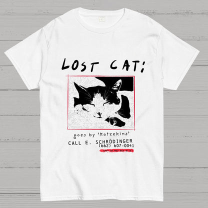 Schrödinger's Lost Cat Geeky T-Shirt