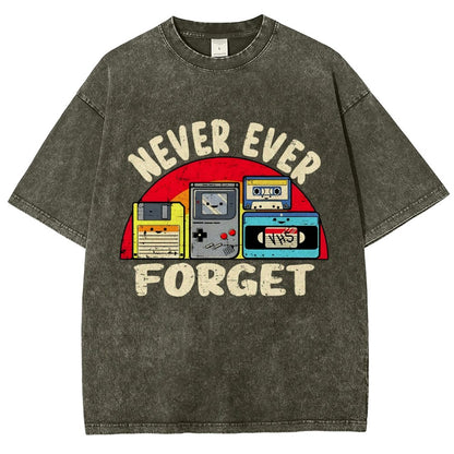 Never Forget Vintage Distressed T-shirt