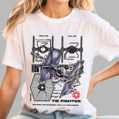 THE INTERCEPTOR FIGHTER Geek T-Shirt