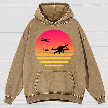 Fighter Vintage Distressed Hoodie
