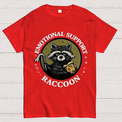 Emotional Support Raccoon Geek T-Shirt