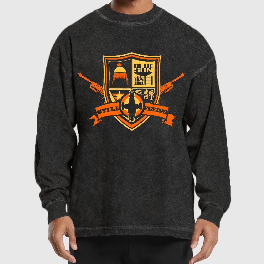 Vintage Smugglers Voyager Washed Long Sleeve Tee