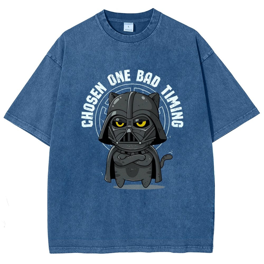 Chosen One Bad Timing Vintage Distressed T-shirt