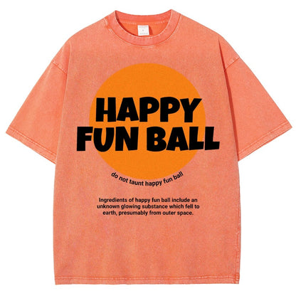 Happy Fun Ball Vintage Distressed T-shirt