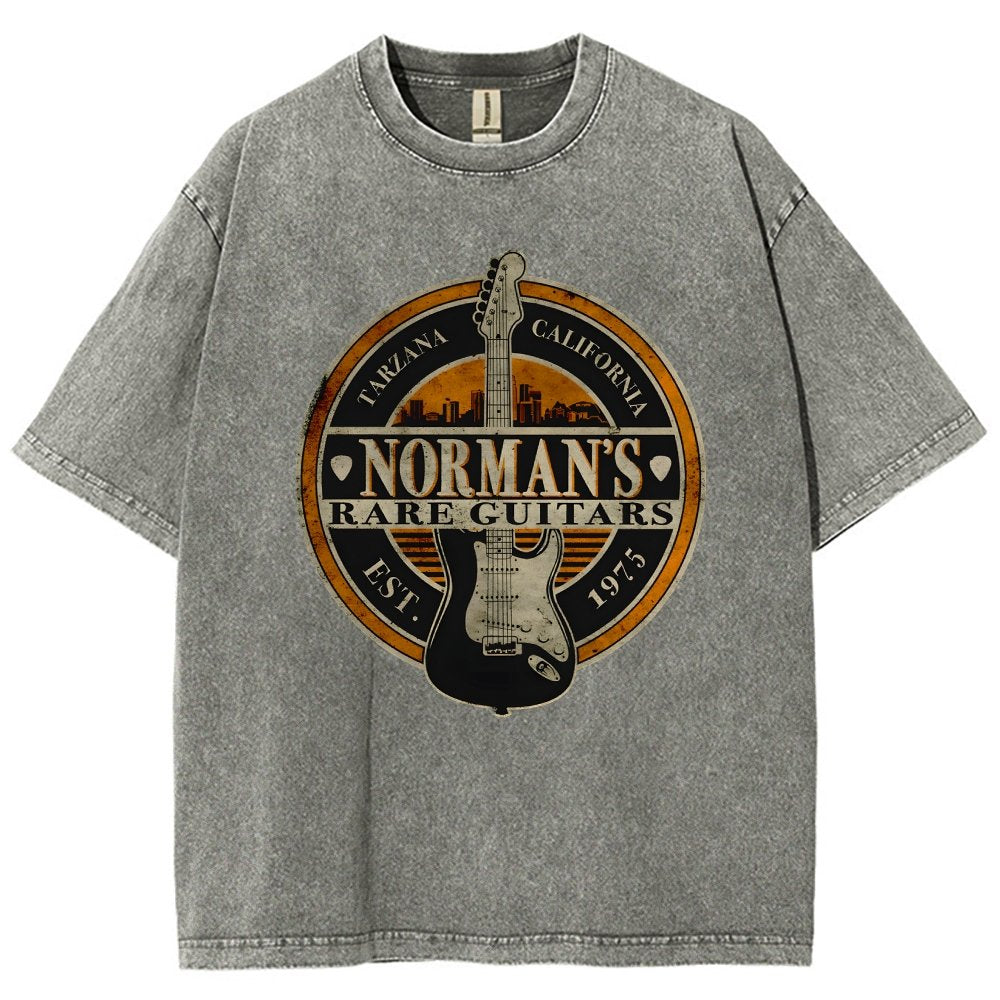 Norman S Rare Guitars Essential Vintage Distressed T-shirt