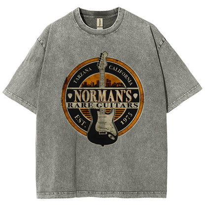 Norman S Rare Guitars Essential Vintage Distressed T-shirt
